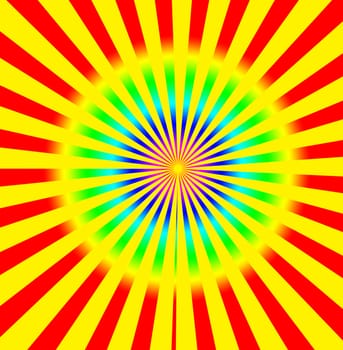 An abstract background made out of colours.
