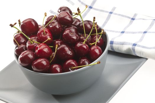 food series: tasty ripe and juicy cherry