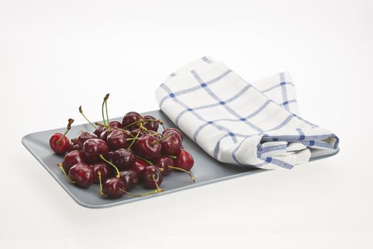 food series: tasty ripe and juicy cherry