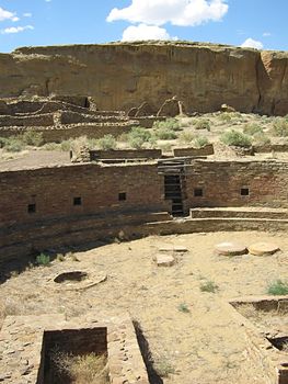 A photograph of ancient Native American ruins.
