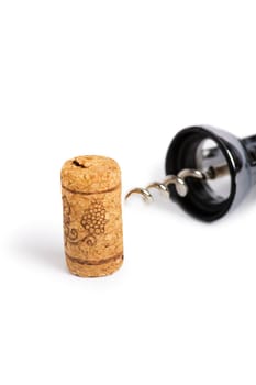 Bottle opener corkscrew