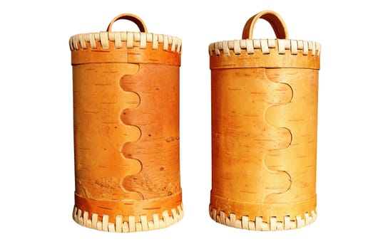 birch bark - the traditional Russian material for the manufacture of home-ware 