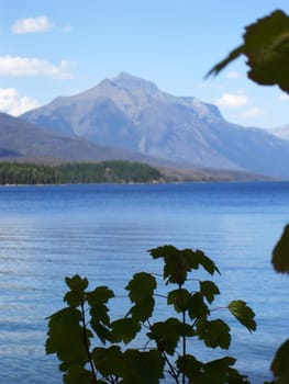 Mountains and water