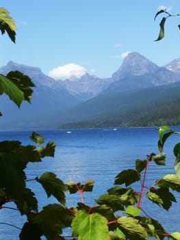 Mountains and water