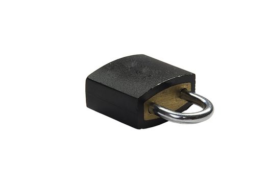 a padlock used for safety in suitcases