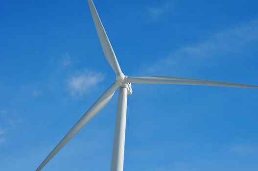 Wind Turbine Closeup