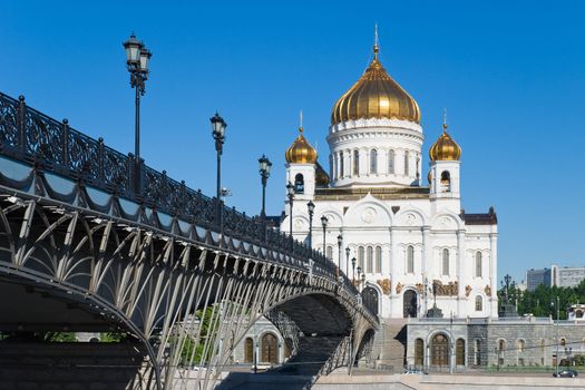 Cathedral of Christ the Savior in Moscow, Russia