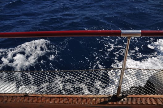 yacht sailing at mediterranean sea