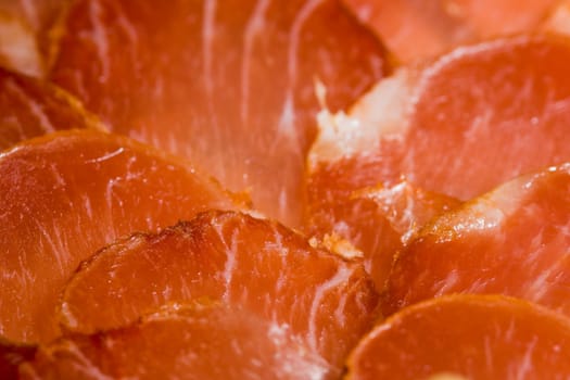 Iberian ready pork loin to taste, cut in slices