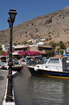 gorgeous greek scene in Kalymnos island port