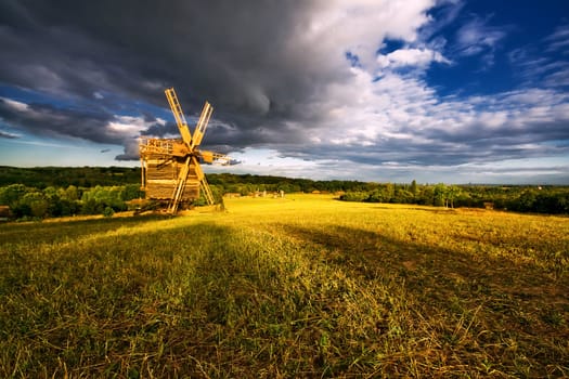 Ukraine. A museum of national architecture and life Pirohovo
