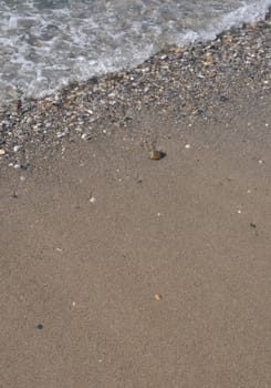 beautiful beach in Kos, Greece (plenty of copy-space)