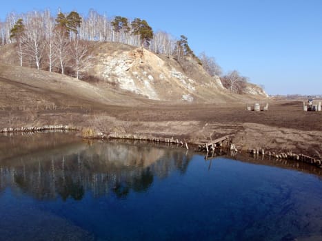Blue Lake, Bashkortostan, Russia