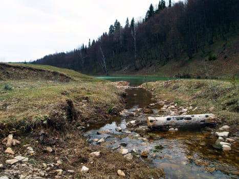 Area of Lake Sarva, Bashkortostan, Russia