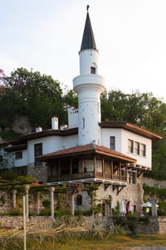 Balchik palace with the minaret tower, Bulgaria