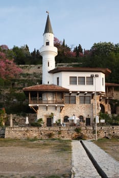 The palace near by Balchik town, Bulgaria