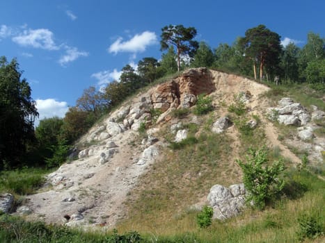 Blue Lake area, Bashkortostan, Russia