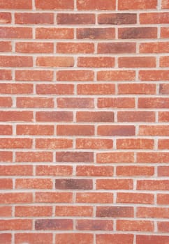 vertical background or texture of a brick wall