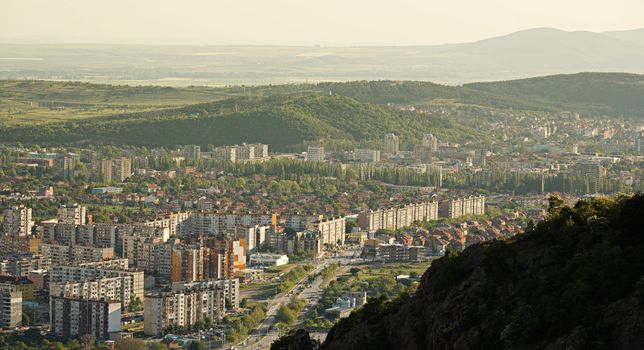 Sliven, a town in Bulgaria