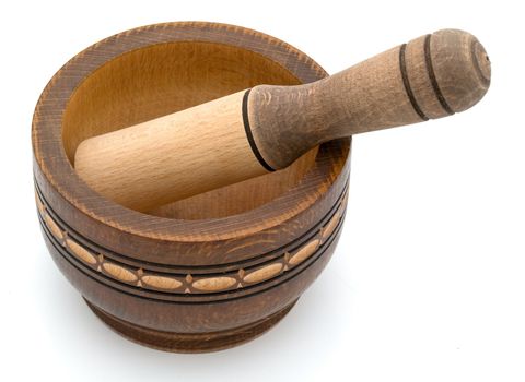 Old-fashion wooden bow, garlic-crusherl from Bulgaria