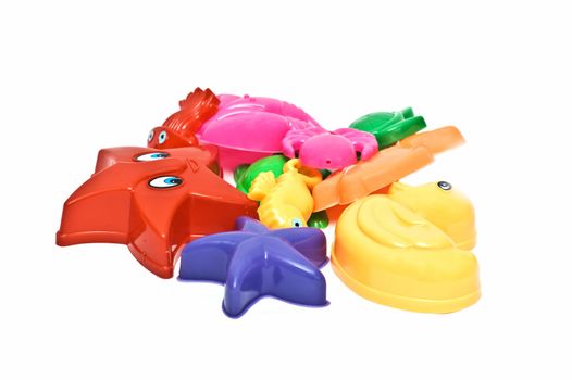 Colorful sandbox toys