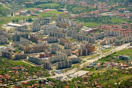 The East part of the town of Sliven