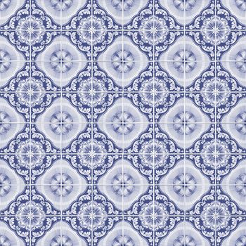 Seamless tile pattern of ancient ceramic tiles.