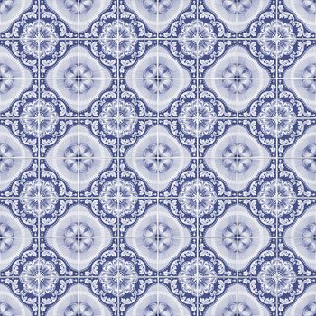 Seamless tile pattern of ancient ceramic tiles.