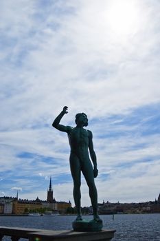 View over Stockholm city