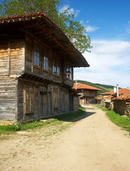 Old wooden house from Jeravna, Bulgaria