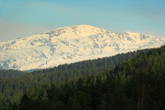 The top ridge of Rila mountain, Bulgaria