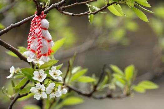 Martenitsa - Bulgarian spring custom sign