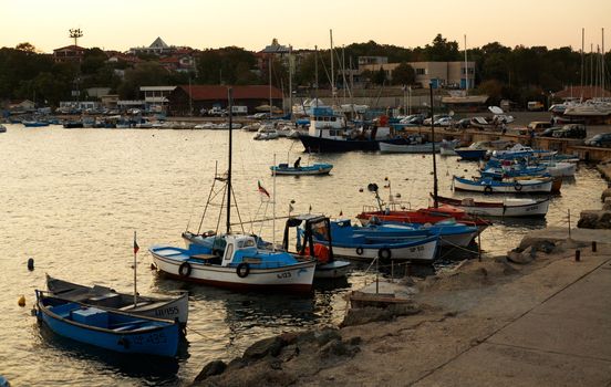 The bay of the town of Tsarevo, Bulgaria