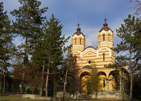 The orthodox church in the town of Popovo, Bulgaria