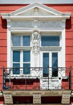 Architecture element from a building in Rousse, Bulgaria