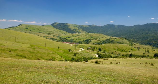 View from Stara Planina mountains