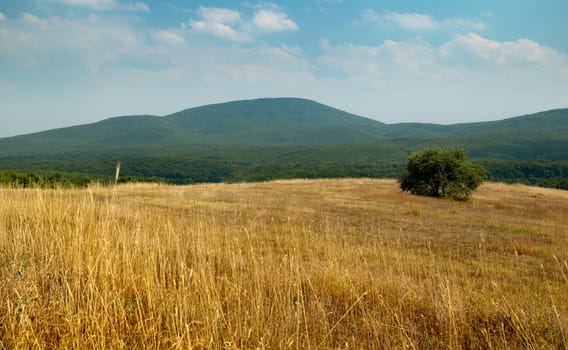 View from Strandja mountain, Bulgaria