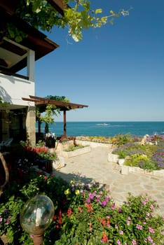 Seaside villa at the Black sea coast, Bulgaria