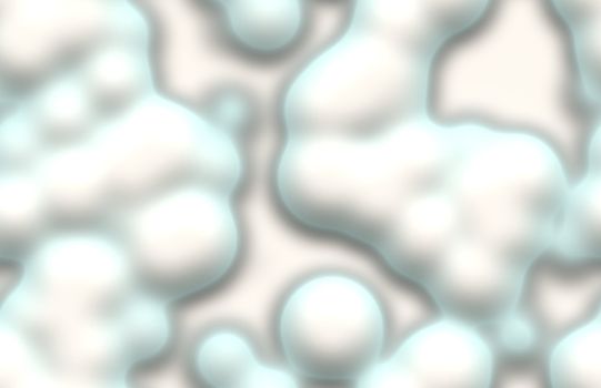 Seamless Snow Cartoon Background as a Frost