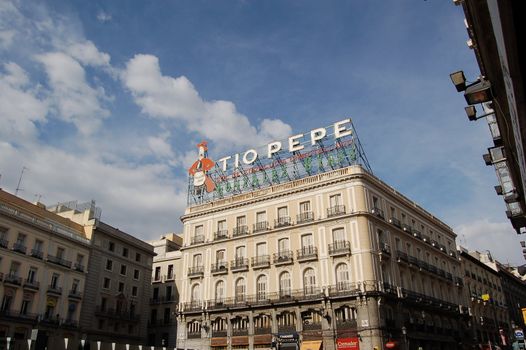 Tio Pepe at Puerta del Sol, Madrid