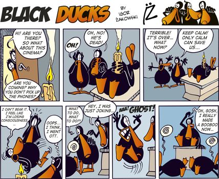 Black Ducks Comic Strip episode 29