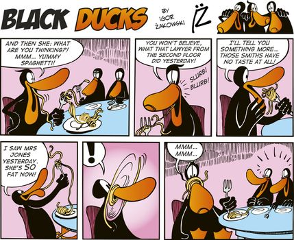 Black Ducks Comic Strip episode 24