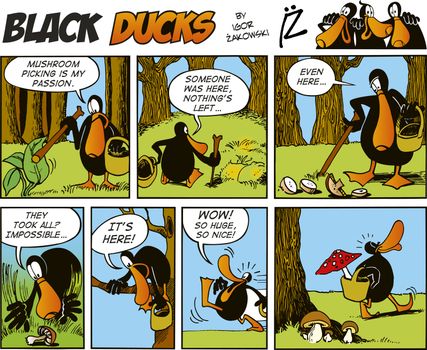 Black Ducks Comic Strip episode 23