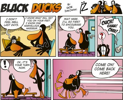 Black Ducks Comic Strip episode 16