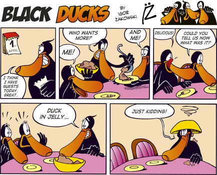 Black Ducks Comic Strip episode 15