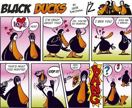 Black Ducks Comic Strip episode 11