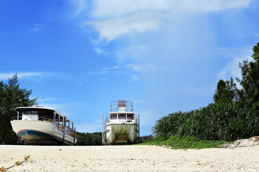 boat on beach