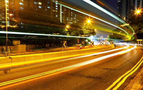 traffic at night