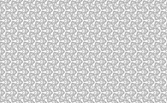 Wallpaper pattern on the white background