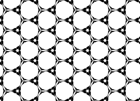 Wallpaper pattern on the white background